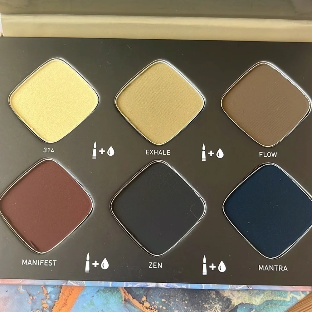 Brand New Morphe Ashley Strong Affirmation Magic Eyeshadow Palette & Cake Liner